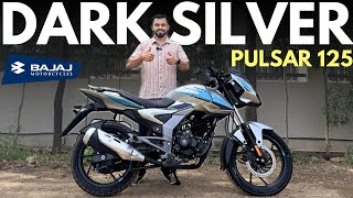 New Bajaj Pulsar 125 Dark Silver | Detailed Walkaround Review🔥