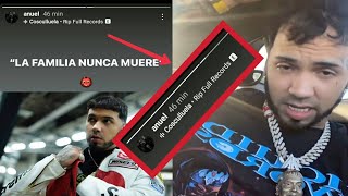 Anuel AA  Escuchando Cansion de Cosculluela | Ya Arreglaron | La Familia  Nunca Muere