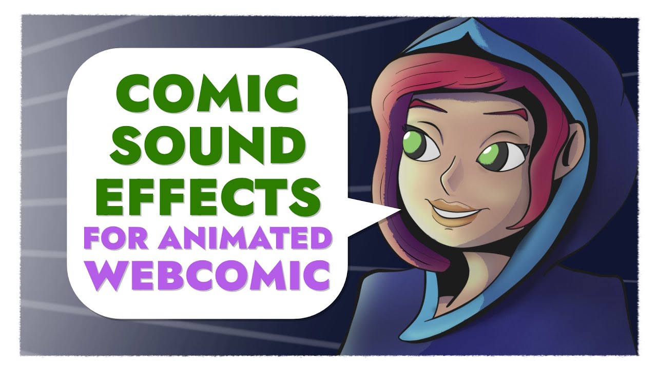 Clip Studio Paint Tutorial | Comic Sound Effects for Animated Webcomic ...