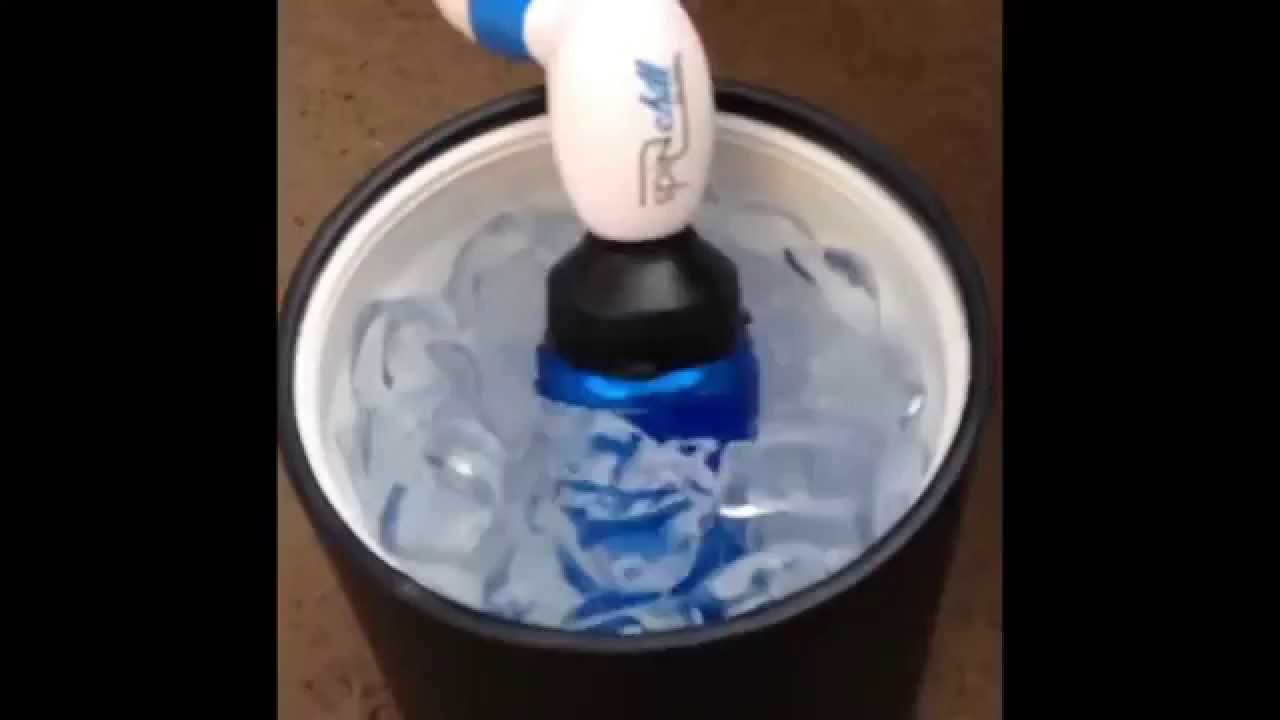 Spin Chill Review Portable beer chiller under a minute As Seen on TV