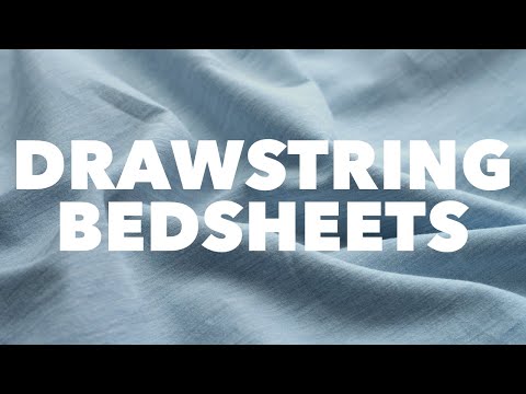 How to use the Aizome Bedding drawstring sheets