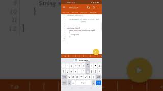Substring (int start, int end);