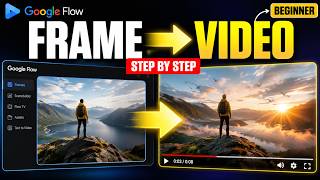 [Step by Step] Google Flow Frame to Video Tutorial for Beginners