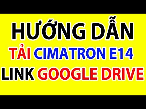 Hướng Dẫn Tải Phần Mềm Cimatron E14 Link Google Drive Cực Nhanh | Gin Gà Official