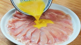 the best way to cook chicken breast meat , no need fried,fresh and no greasy,