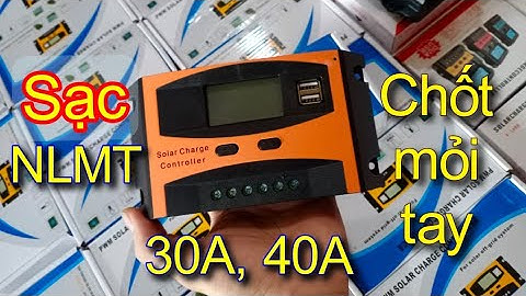 🇻🇳 Sạc Năng Lượng Mặt Trời Đủ Các Loại 30A, 40A - Shop Solar