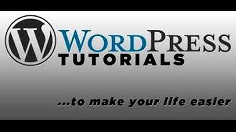Wordpress Sinhala Tutorial for Beginers-Lesson 01
