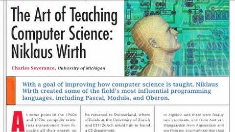 Computing Conversations: Niklaus Wirth