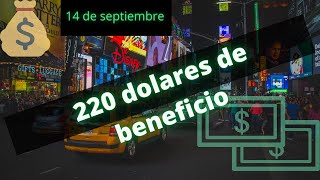 220 USD de Beneficio Operando Indice Russell. Clases online uno a uno