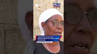 Moradores denunciam desigualdade no acesso à água canalizada