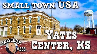Yates Center, Kansas ||| population 1,352 ||| small town, USA