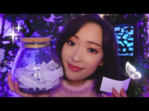 ASMR 🍯 pot à question (triggers, anecdotes, story time, chuchotements)