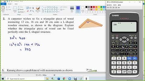 F1 C13 Converse of Pythagoras Theorem Self Practice 13.2 a , 13.2 b Mastery Q 13.2