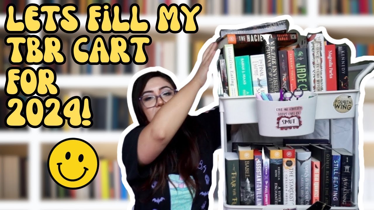 Filling My 2024 TBR Cart + Book Goals & BookTube Plans!