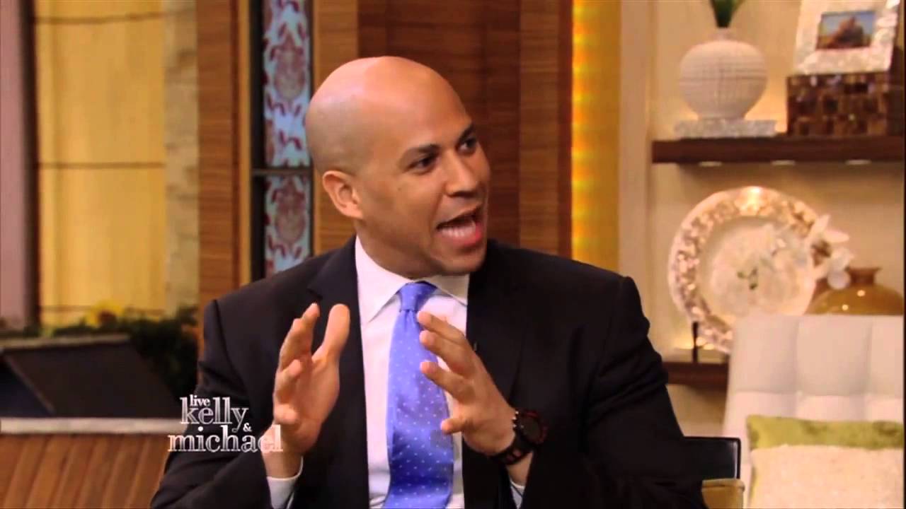 Newark, New Jersey, Mayor Cory Booker on  LIVE with Kelly and Michael
