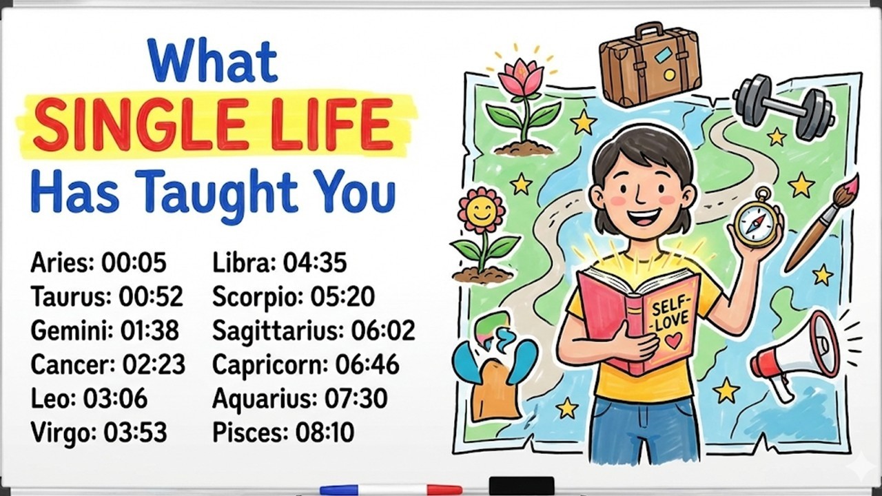 What Single Life Has Taught You? Based on Zodiac Signs