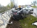 Nissan GT-R (r35) Crashes | Аварии Ниссан GT-R (r35) part 2