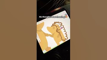 He thought I was cheating 🤣App: Drawly#drawly #speedpaint #drawingprocess #lassoart #cheating