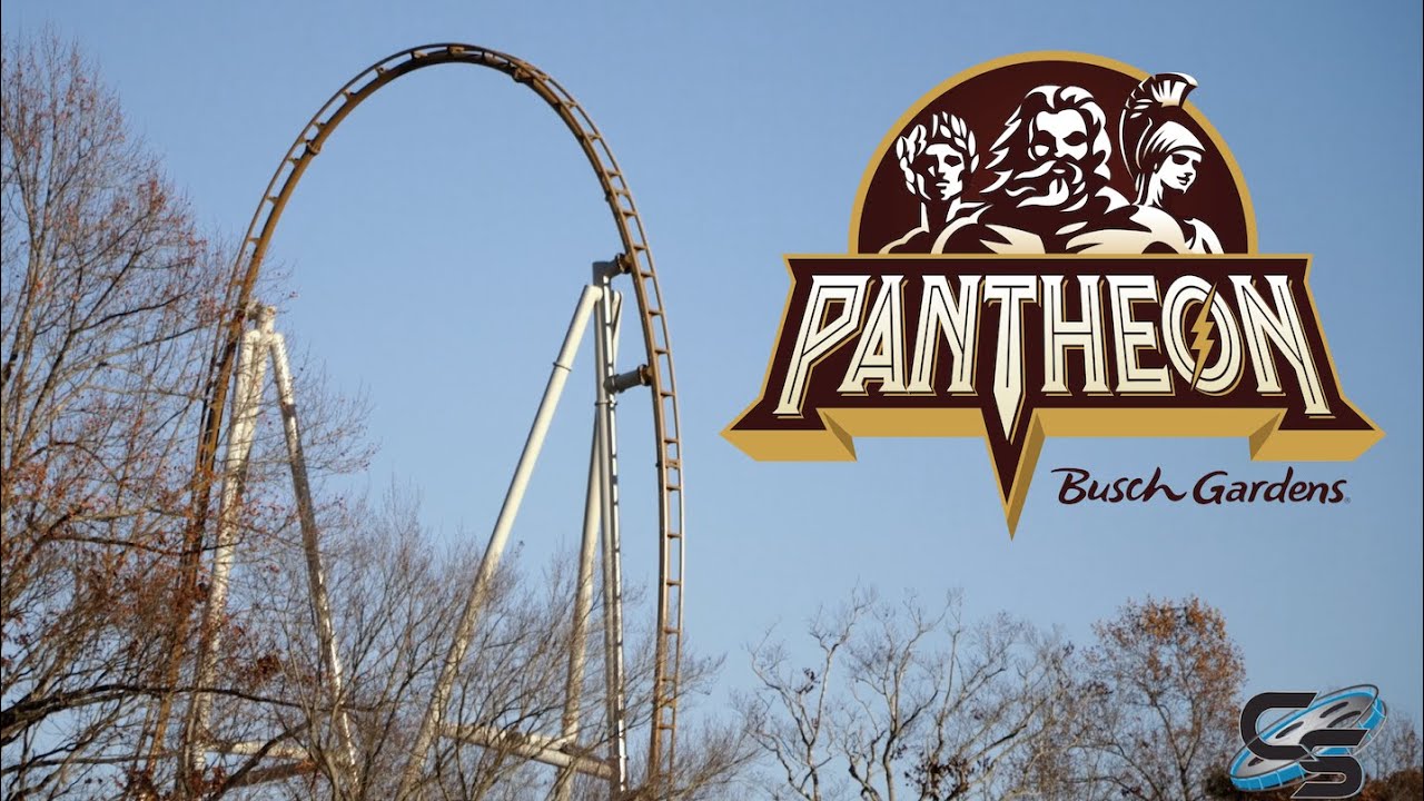 Pantheon, Busch Gardens Williamsburg's newest roller coaster, now open