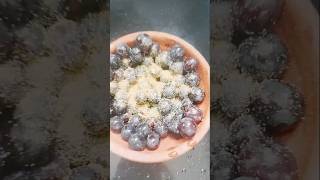 ##Black grapes khatta meetha flavour ##