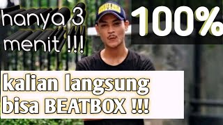 Tutorial BEATBOX dasar BTK / basic beatbox
