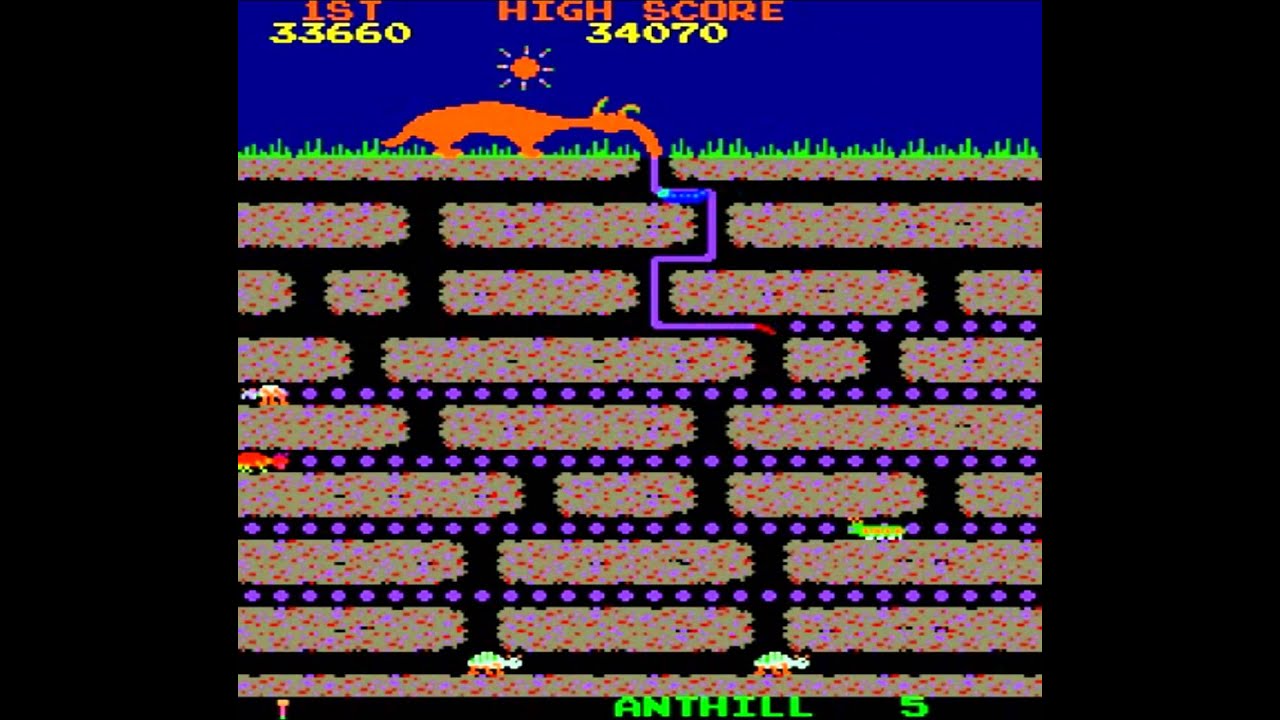 Anteater (Arcade / MAME) - Vizzed.com GamePlay - YouTube