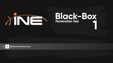 INE | (Penetration Testing Basics) Black-Box Penetration Test 1  |  eJPT