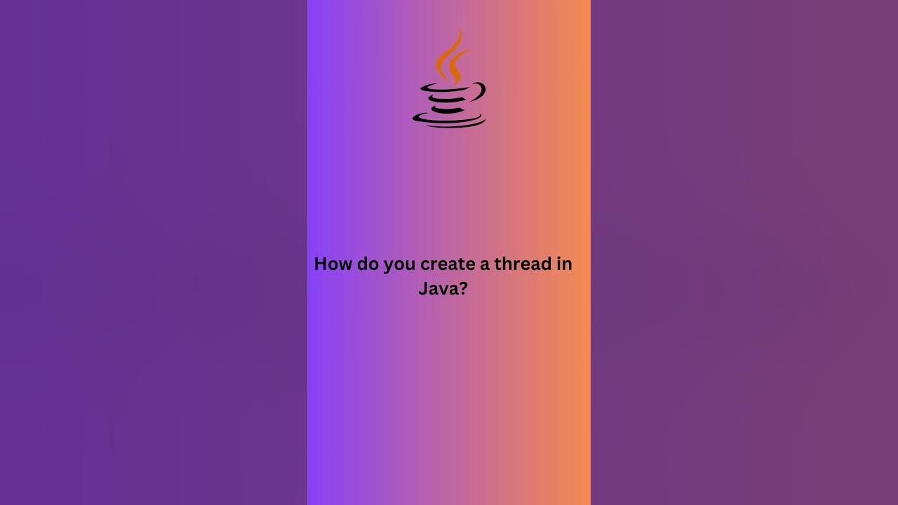 Java multithreading interview question YouTube