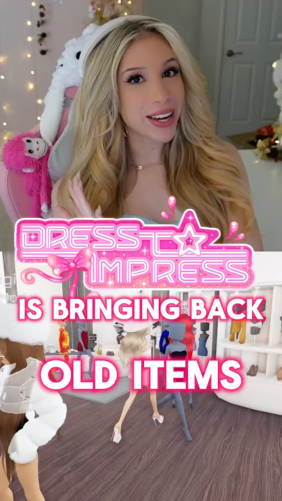 DRESS TO IMPRESS is Bringing BACK “OLD ITEMS!” 😱💃🏼
