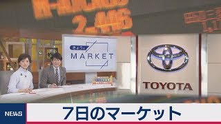 ７日のマーケット