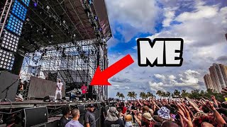 Sneaking Into Music Festival as Fake Cameraman