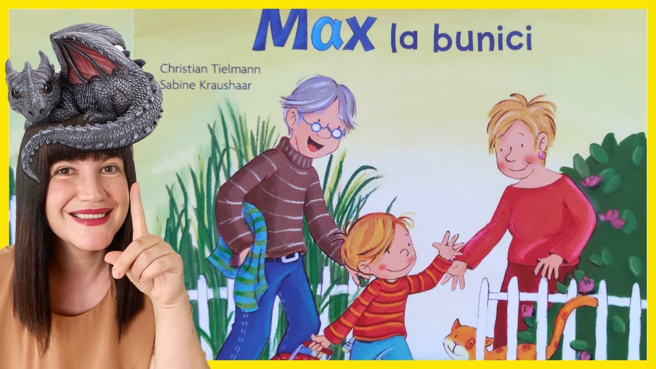 MAX LA BUNICI de Christian Tielmann | Carte pentru copii citita in romana