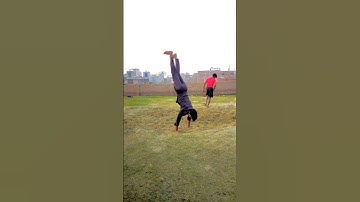 Round Off + Back Handspring + Backflip 😱⚡ | #viral #backhandsprings #youtube #video #viralshorts