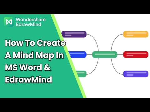 How to Create Mind Maps in MS Word & EdrawMind
