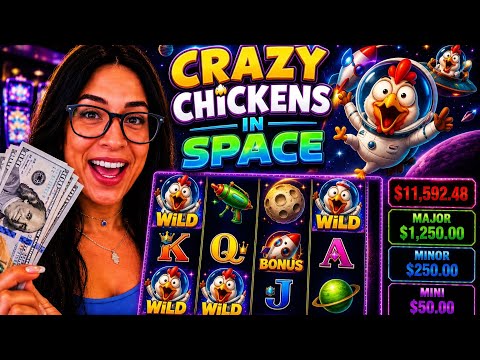 I DOUBLED MY MONEY ON CRAZY CHICKENS IN SPACE!