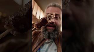 Το καλύτερο καλαμάκι μοσχάρι που έχω φάει, από λεπτές φέτες ribeye.