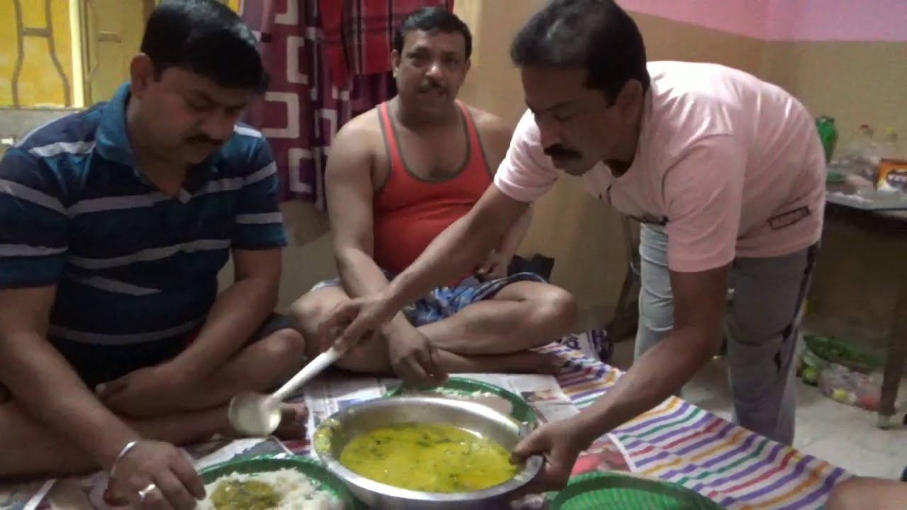 Bondhuder Sathe Digha Gelam | Nice Eating with All | Rice | Chicken Curry | Bazar Kore Ranna Korlam