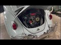 1967 VW Beetle Cold Start and  Drive Around - Denwerks