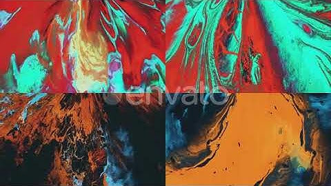 Fluid Paint (2K Set 5) | Motion Graphics - Envato elements