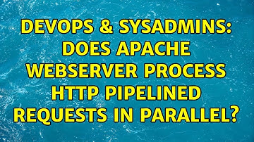 DevOps & SysAdmins: Does Apache webserver process http pipelined requests in parallel?