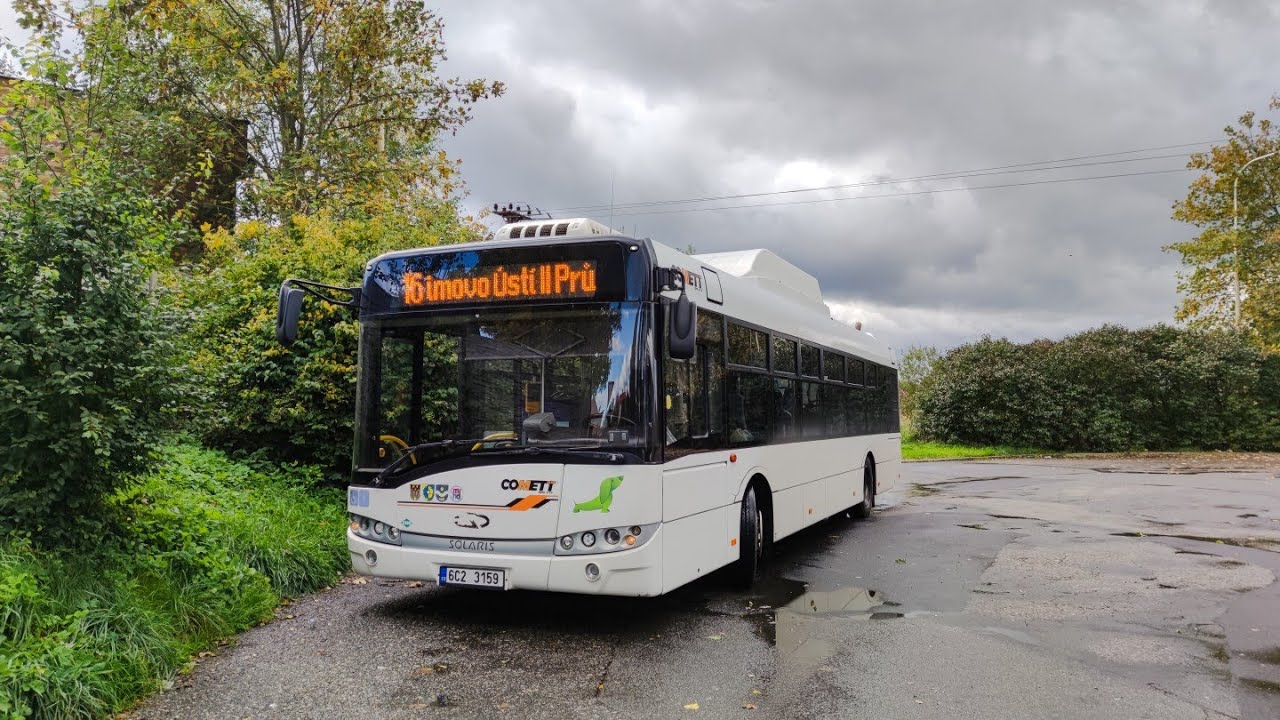 MHD Tábor | linka č. 16 | odpolední špička