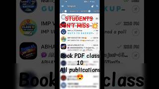 Get Any Book PDF 😍 in Seconds | Smart Telegram Bot🚀 #StudyTips #StudentLife #OnlineLearning