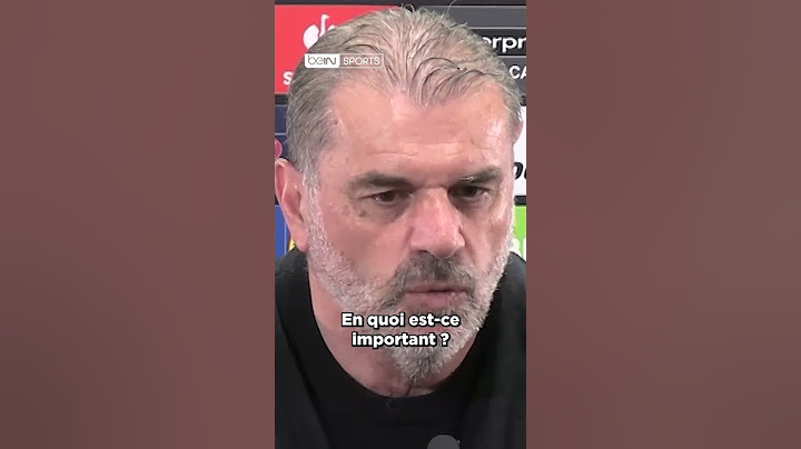 😬 Postecoglou DÉZINGUE ceux qui critiquent l'affiche de la finale #Tottenham - #ManchesterUnited