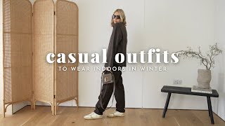 CASUAL OUTFIT IDEAS FOR WINTER (INDOORS VERSION!)  What to Wear Inside When it's Cold