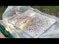 How To Do A Splatter Painting On a White Canvas "Fiesta"