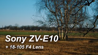 Sony ZV E10 + 18-105 Cinematic Video Test 4K