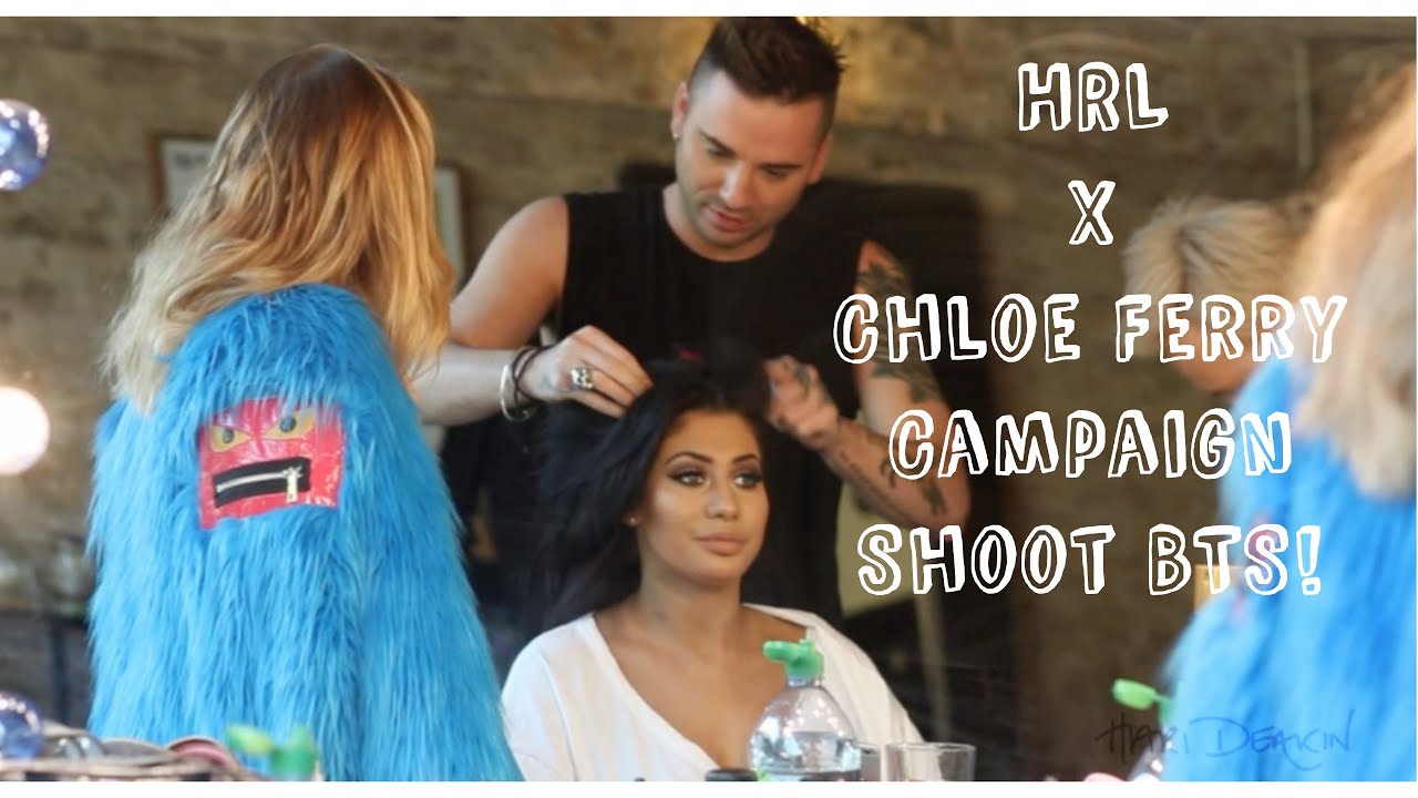 Hair Rehab London x Chloe Ferry Campaign Photoshoot - Behind the scenes!