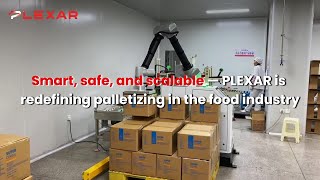 Smart, safe, and scalable — PLEXAR is redefining palletizing in the food industry.