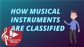 Hoe muziekinstrumenten worden geclassificeerd