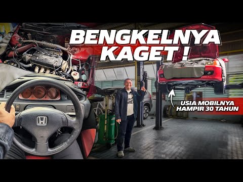 SAYA COBA BAWA MOBIL TUA SERVICE DI BENGKEL RESMI!